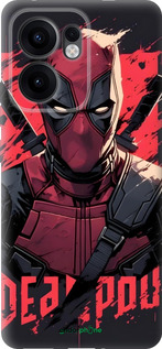 Силиконовый чехол Дедпул для Oppo Reno13 F 5G / Reno13 F 4G - 6293u-3955 изображение 