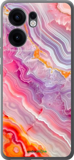 Силиконовый чехол Мрамор 2 для Oppo Reno13 F 5G / Reno13 F 4G - 6307u-3955 изображение 