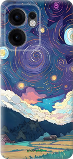 Силиконовый чехол Креативный арт для Oppo Reno13 F 5G / Reno13 F 4G - 6322u-3955 изображение 