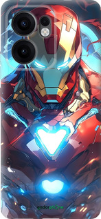 Силіконовий чехол Железный человек для Oppo Reno13 F 5G / Reno13 F 4G - 6372u-3955 изображение 