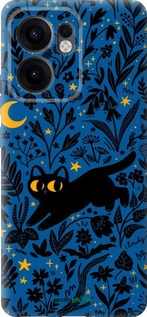 Силиконовый чехол Летняя ночь для Oppo Reno13 F 5G / Reno13 F 4G - 6472u-3955 изображение 