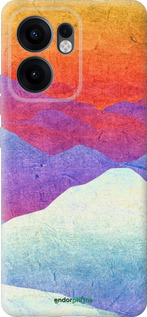 Силиконовый чехол Горный закат для Oppo Reno13 F 5G / Reno13 F 4G - 6479u-3955 изображение 