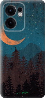 Силиконовый чехол Звездный лес для Oppo Reno13 F 5G / Reno13 F 4G - 6480u-3955 изображение 