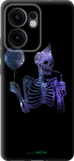 Силиконовый чехол Скелетное искусство для Oppo Reno13 F 5G / Reno13 F 4G - 6536u-3955 изображение 