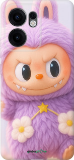 Силиконовый чехол Лабубу для Oppo Reno13 F 5G / Reno13 F 4G - 6708u-3955 изображение 