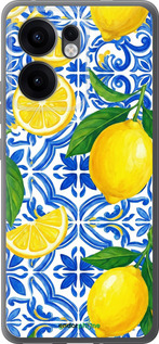 Силиконовый чехол Grocery Girl Italian Summer для Oppo Reno13 F 5G / Reno13 F 4G - 6766u-3955 изображение 