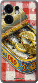 Силиконовый чехол 'Vintage Sardine Tin Phone' для Oppo Reno13 F 5G / Reno13 F 4G изображение 3