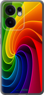 Силіконовий чехол Райдужний вихор для Oppo Reno13 F 5G / Reno13 F 4G - 747u-3955 изображение 