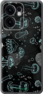 Силіконовий чехол Медузи для Oppo Reno13 F 5G / Reno13 F 4G - 906u-3955 изображение 