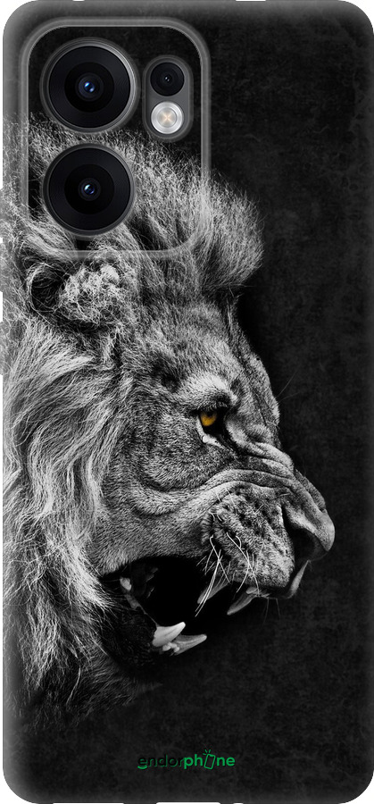 Силиконовый чехол Лев для Oppo Reno13 F 5G / Reno13 F 4G - 1080u-3955 изображение 