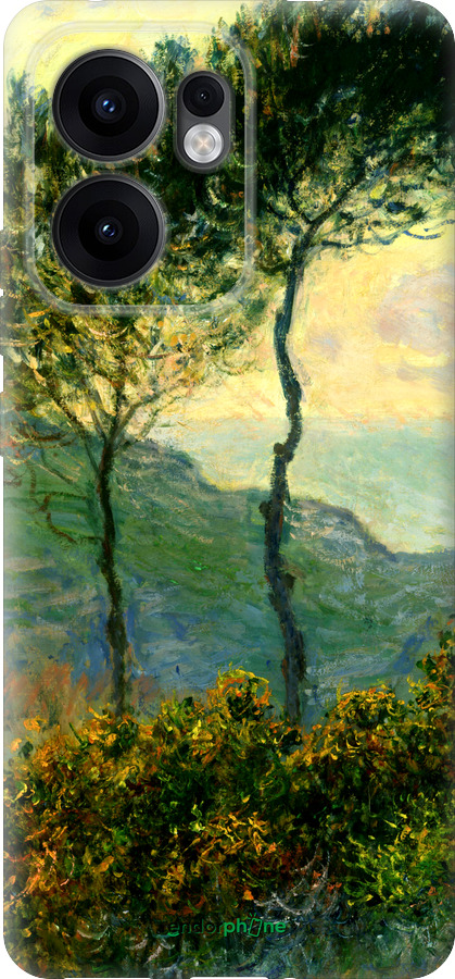 Силиконовый чехол Клод Моне для Oppo Reno13 F 5G / Reno13 F 4G - 1193u-3955 изображение 