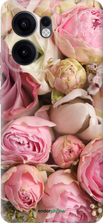 Силіконовий чехол Троянди v2 для Oppo Reno13 F 5G / Reno13 F 4G - 2320u-3955 изображение 