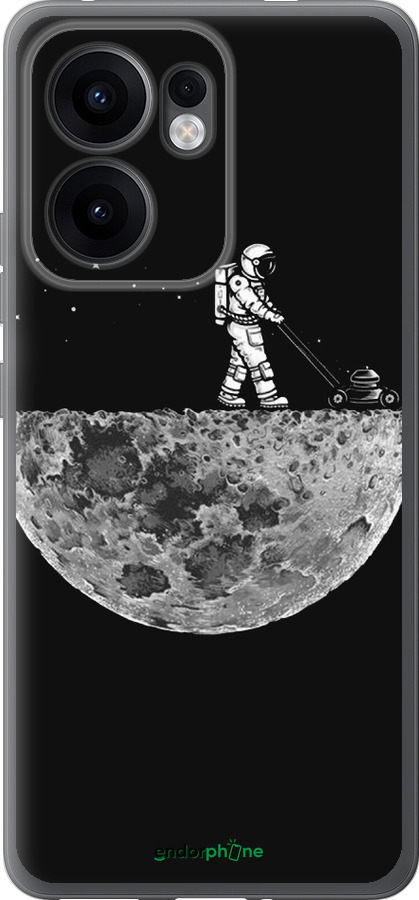 Силиконовый чехол Moon in dark для Oppo Reno13 F 5G / Reno13 F 4G - 4176u-3955 изображение 