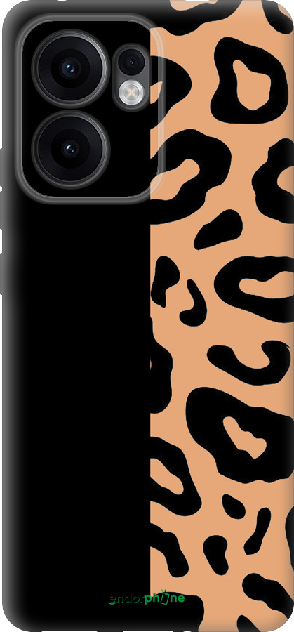Силиконовый чехол Пятна леопарда для Oppo Reno13 F 5G / Reno13 F 4G - 4269u-3955 изображение 
