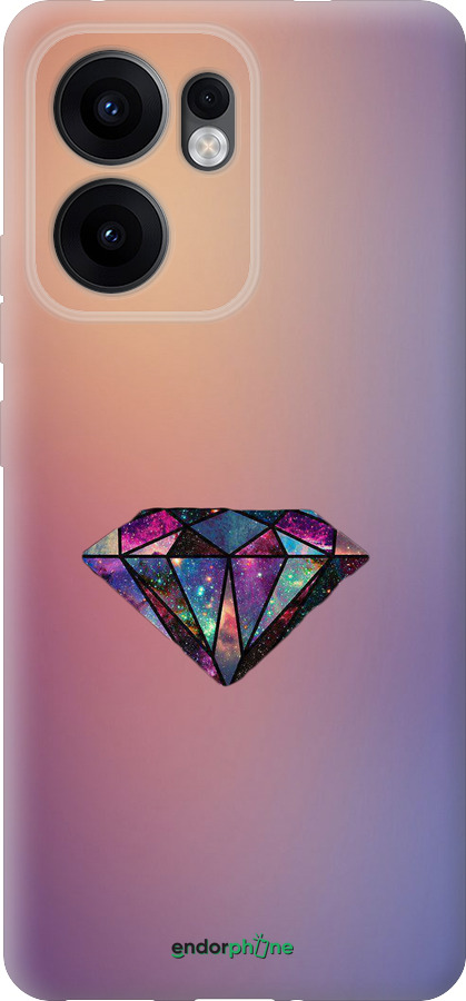 Силиконовый чехол Диамант для Oppo Reno13 F 5G / Reno13 F 4G - 4352u-3955 изображение 