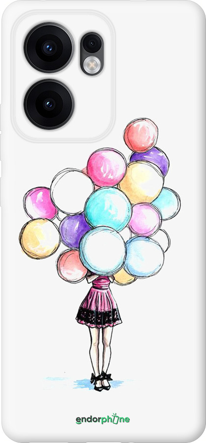 Силіконовий чехол Кульки для Oppo Reno13 F 5G / Reno13 F 4G - 4387u-3955 изображение 