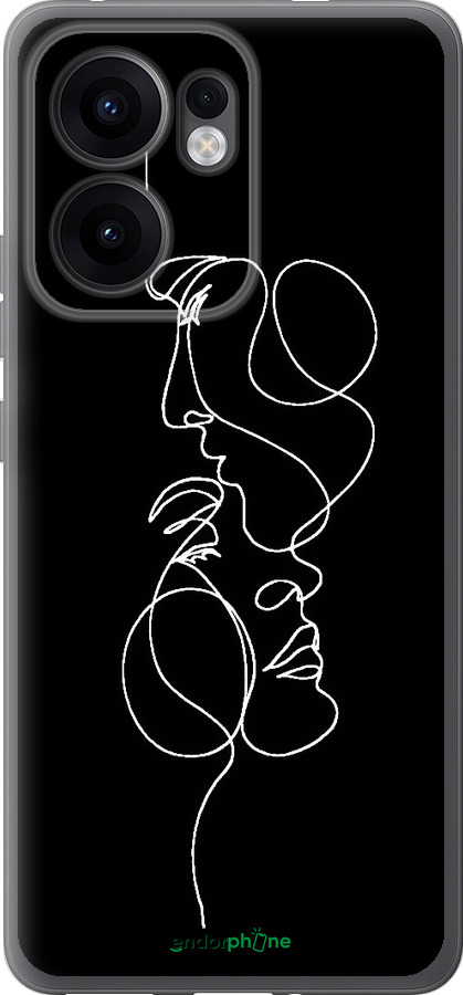 Силіконовий чехол Пара для Oppo Reno13 F 5G / Reno13 F 4G - 4457u-3955 изображение 