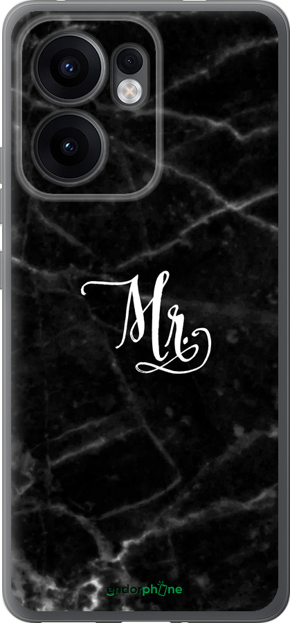 Силиконовый чехол Мрамор1 для Oppo Reno13 F 5G / Reno13 F 4G - 4582u-3955 изображение 