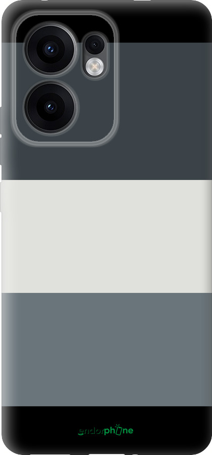 Силиконовый чехол Полосы для Oppo Reno13 F 5G / Reno13 F 4G - 4588u-3955 изображение 