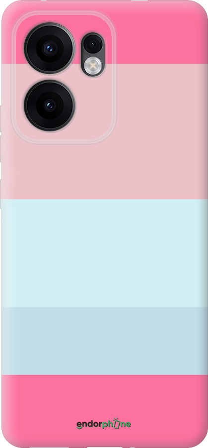 Силиконовый чехол Полосы1 для Oppo Reno13 F 5G / Reno13 F 4G - 4589u-3955 изображение 