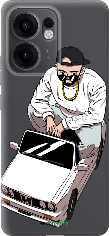 Силиконовый чехол Тачка для Oppo Reno13 F 5G / Reno13 F 4G - 4663u-3955 изображение 