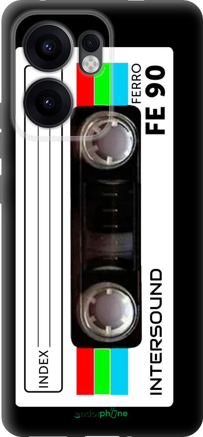 Силиконовый чехол Кассета с90 для Oppo Reno13 F 5G / Reno13 F 4G - 4894u-3955 изображение 