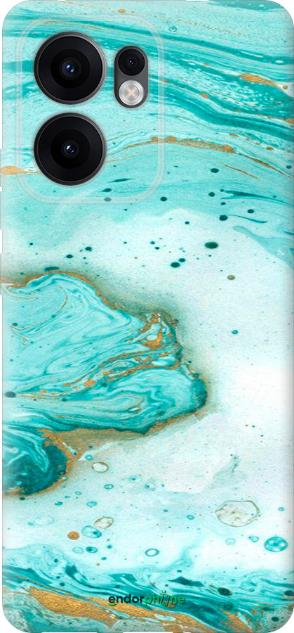 Силиконовый чехол Мраморный для Oppo Reno13 F 5G / Reno13 F 4G - 4895u-3955 изображение 