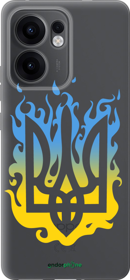 Силиконовый чехол Герб v1 для Oppo Reno13 F 5G / Reno13 F 4G - 5258u-3955 изображение 