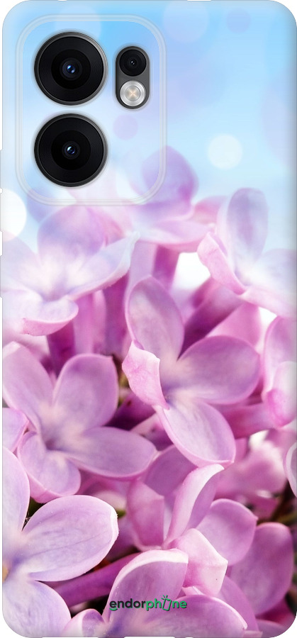 Силиконовый чехол Сирень для Oppo Reno13 F 5G / Reno13 F 4G - 527u-3955 изображение 