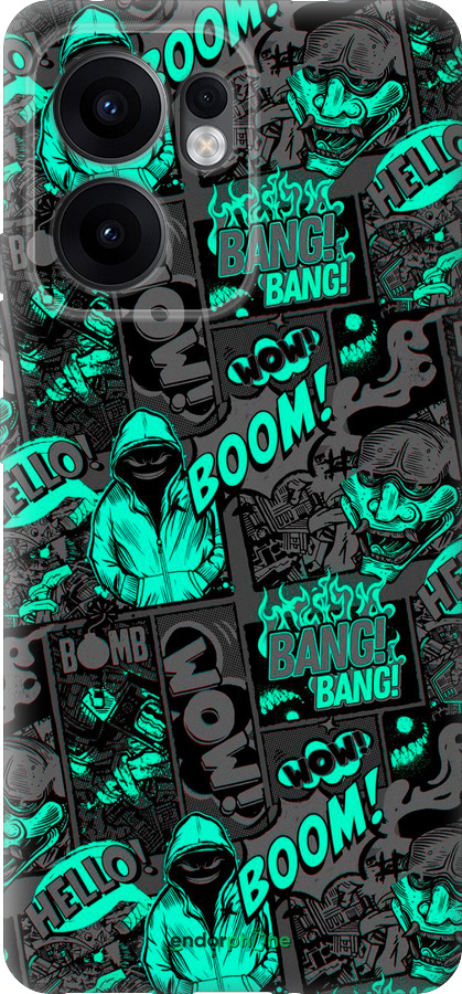 Силиконовый чехол № 5331 для Oppo Reno13 F 5G / Reno13 F 4G - 5331u-3955 изображение 