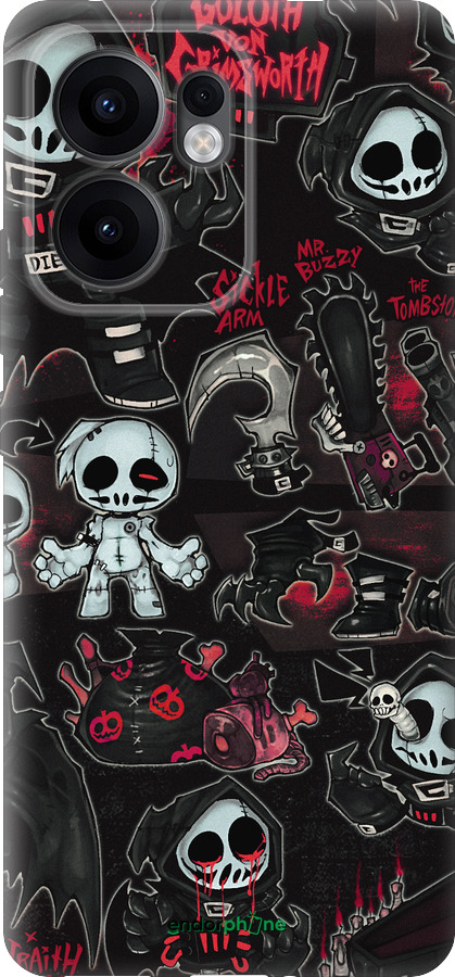 Силіконовий чехол № 5380 для Oppo Reno13 F 5G / Reno13 F 4G - 5380u-3955 изображение 