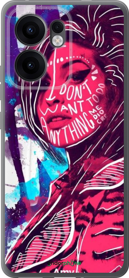 Силиконовый чехол Эми для Oppo Reno13 F 5G / Reno13 F 4G - 5381u-3955 изображение 