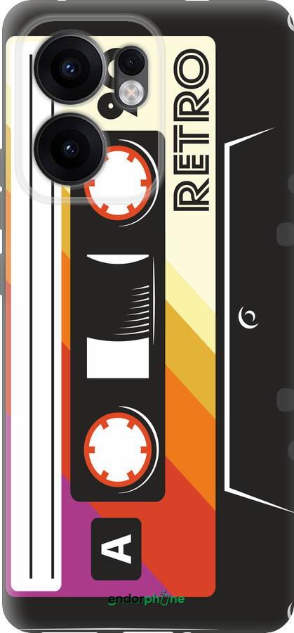 Силиконовый чехол Кассета с90 v4 для Oppo Reno13 F 5G / Reno13 F 4G - 5532u-3955 изображение 