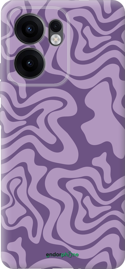 Силиконовый чехол Абстрактный узор v2 для Oppo Reno13 F 5G / Reno13 F 4G - 5572u-3955 изображение 