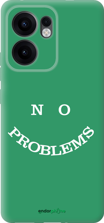 Силиконовый чехол No Problems для Oppo Reno13 F 5G / Reno13 F 4G - 5573u-3955 изображение 