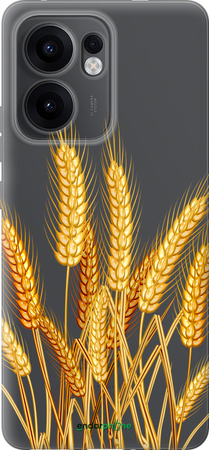 Силіконовий чехол Колоски пшениці для Oppo Reno13 F 5G / Reno13 F 4G - 5866u-3955 изображение 
