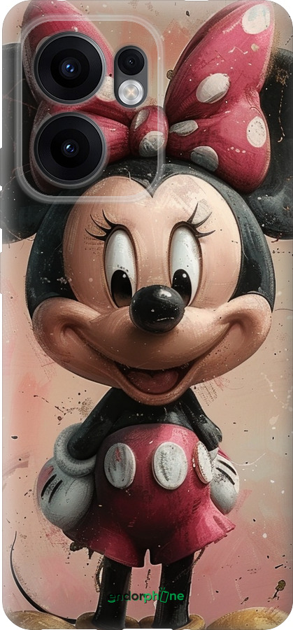 Силиконовый чехол Minnie Mouse для Oppo Reno13 F 5G / Reno13 F 4G - 6054u-3955 изображение 