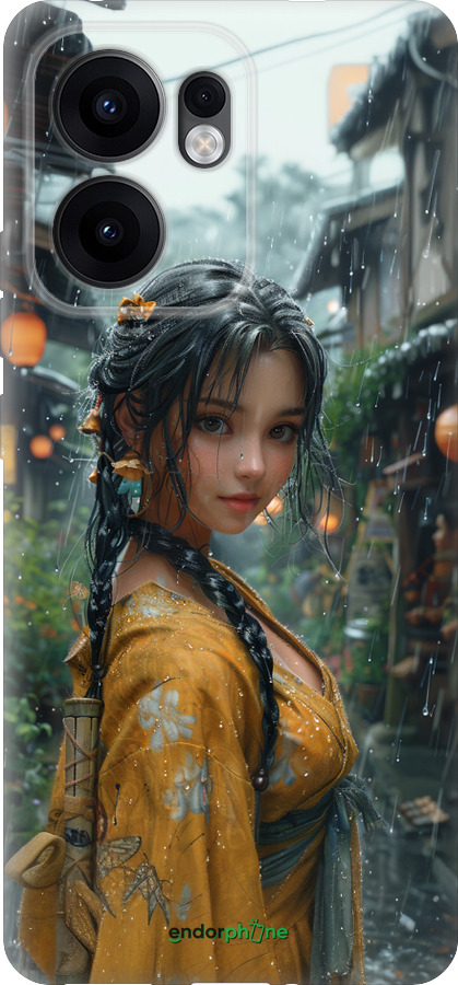 Силиконовый чехол Anime-girl для Oppo Reno13 F 5G / Reno13 F 4G - 6133u-3955 изображение 