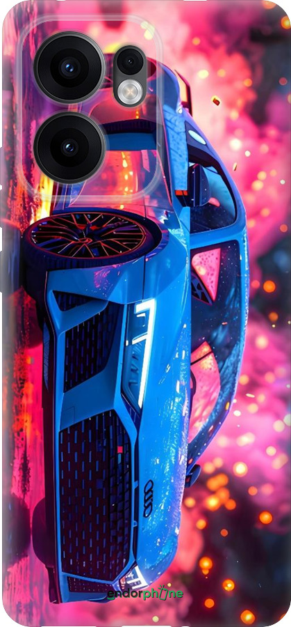 Силиконовый чехол Ауди для Oppo Reno13 F 5G / Reno13 F 4G - 6286u-3955 изображение 