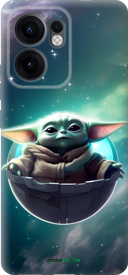 Силиконовый чехол Малышь йода для Oppo Reno13 F 5G / Reno13 F 4G - 6294u-3955 изображение 