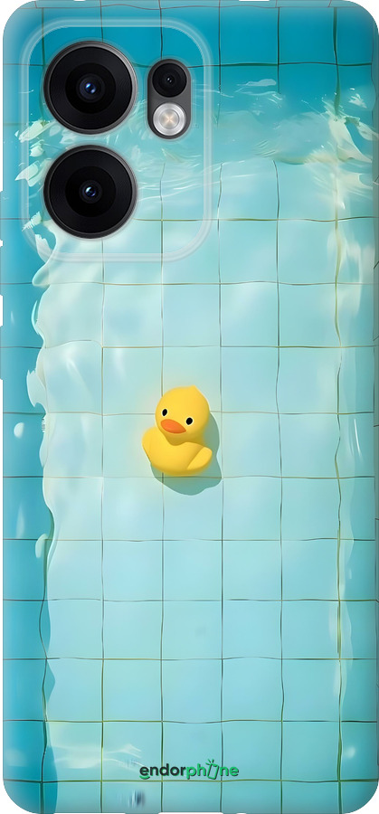 Силиконовый чехол Утенок для Oppo Reno13 F 5G / Reno13 F 4G - 6323u-3955 изображение 