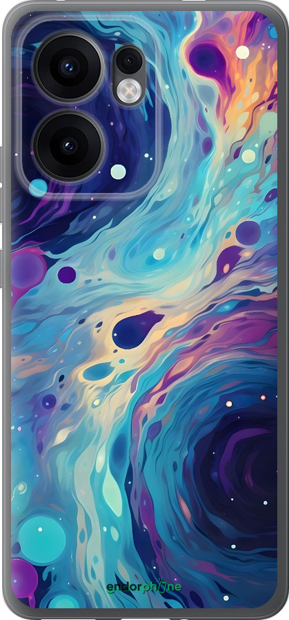 Силіконовий чехол Арт акварель для Oppo Reno13 F 5G / Reno13 F 4G - 6329u-3955 изображение 