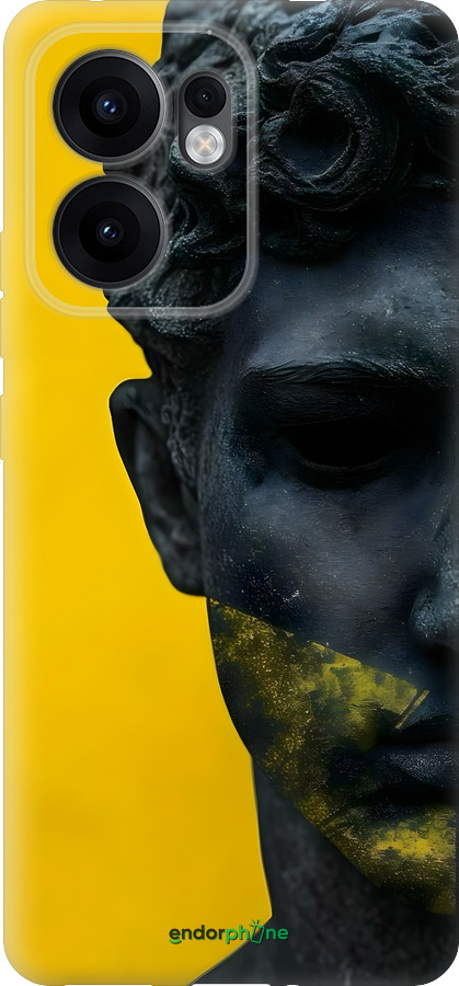 Силиконовый чехол Статуя арт для Oppo Reno13 F 5G / Reno13 F 4G - 6330u-3955 изображение 