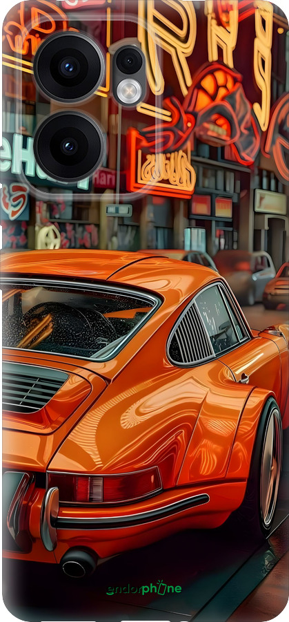 Силиконовый чехол Порше для Oppo Reno13 F 5G / Reno13 F 4G - 6334u-3955 изображение 