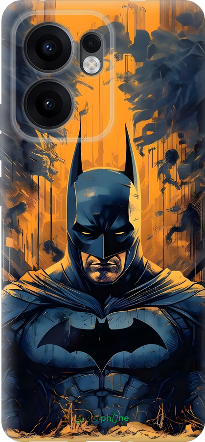 Силиконовый чехол Бэтмен для Oppo Reno13 F 5G / Reno13 F 4G - 6335u-3955 изображение 