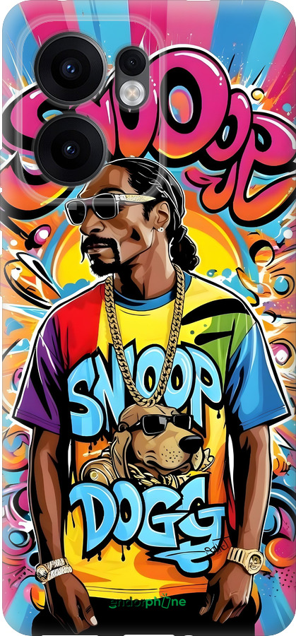 Силіконовий чехол Снуп дог для Oppo Reno13 F 5G / Reno13 F 4G - 6348u-3955 изображение 
