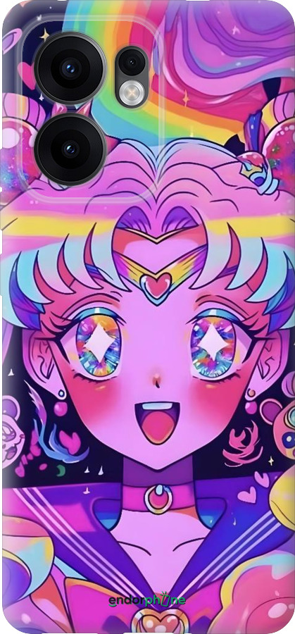 Силиконовый чехол Сейлор Мун 3 для Oppo Reno13 F 5G / Reno13 F 4G - 6352u-3955 изображение 