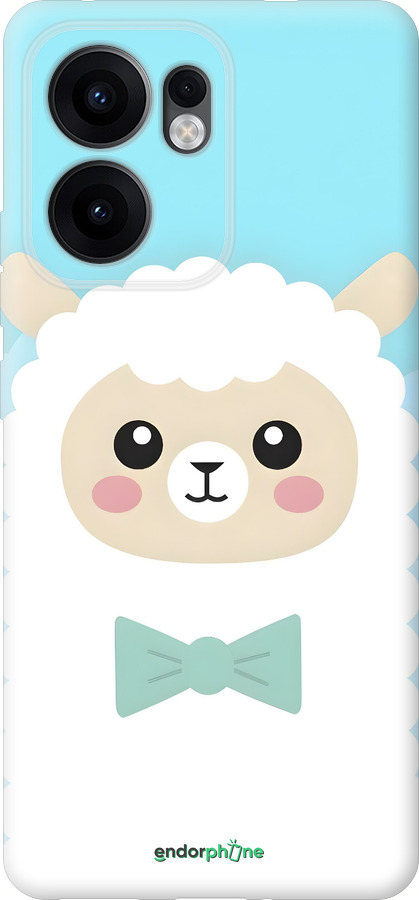Силиконовый чехол Милый барашек для Oppo Reno13 F 5G / Reno13 F 4G - 6355u-3955 изображение 