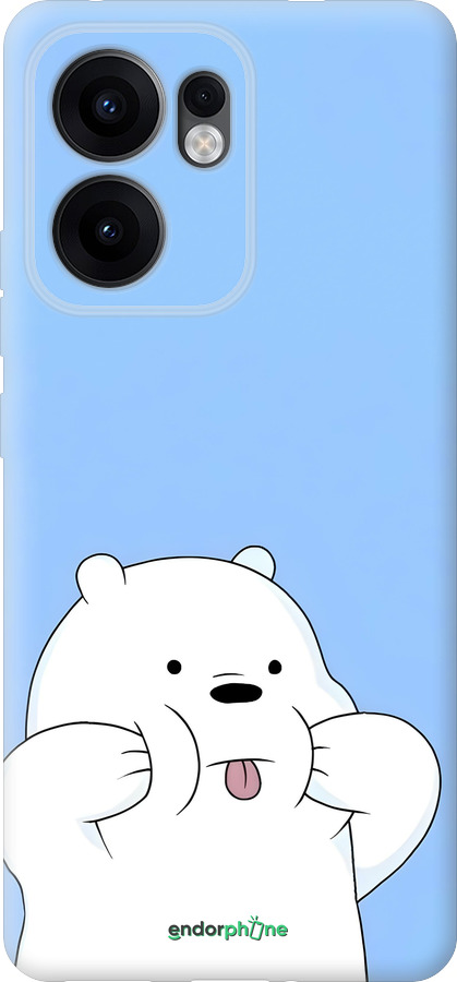 Силиконовый чехол Милый мишка для Oppo Reno13 F 5G / Reno13 F 4G - 6357u-3955 изображение 