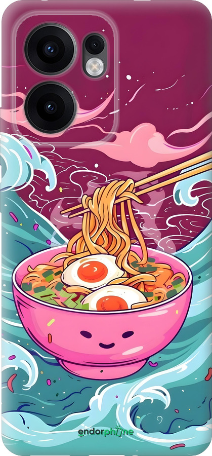 Силиконовый чехол Рамен для Oppo Reno13 F 5G / Reno13 F 4G - 6360u-3955 изображение 